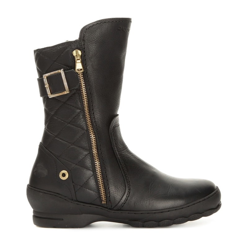 Ontario Quilted Boots Black Canada Snow