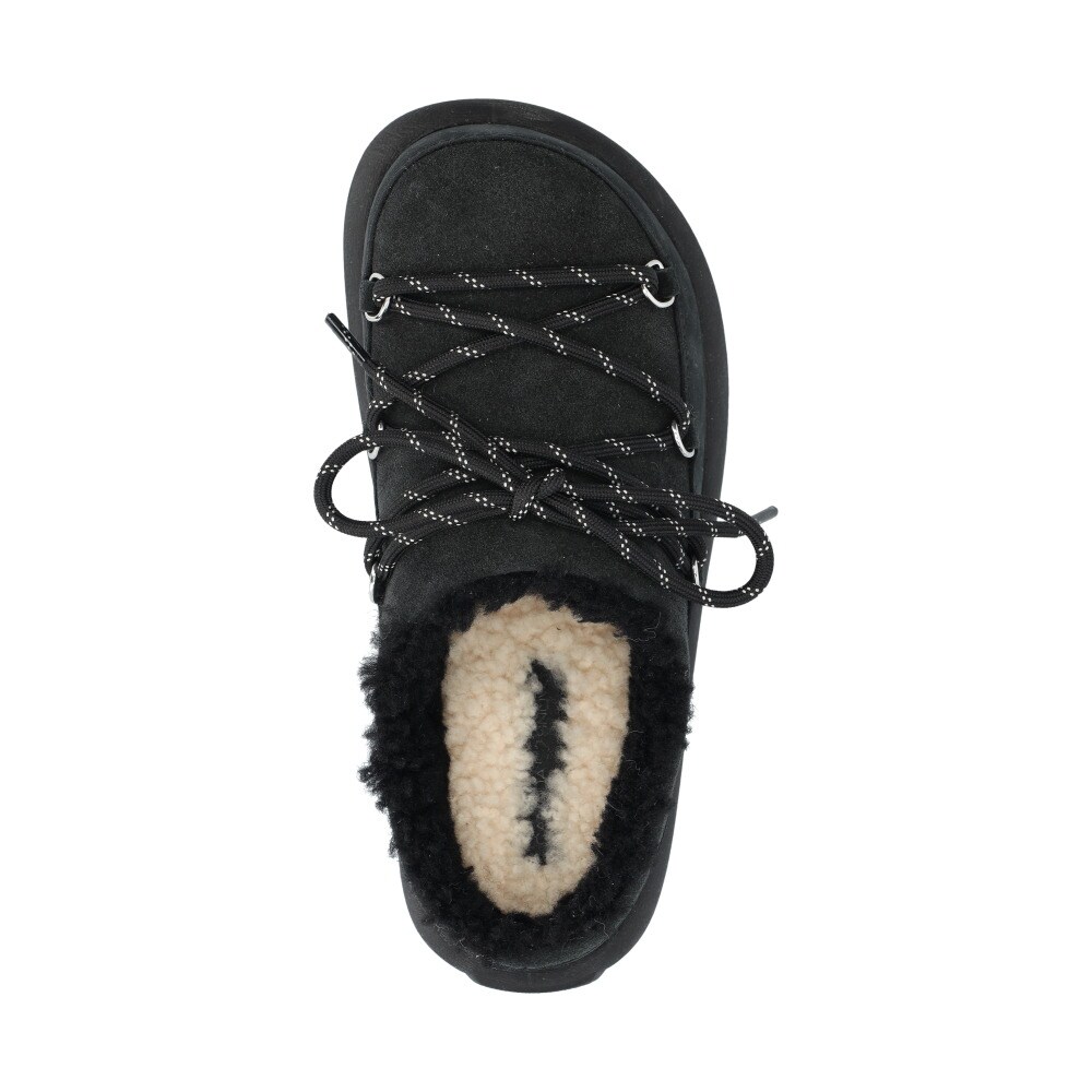 Monte Lace Slipper Black