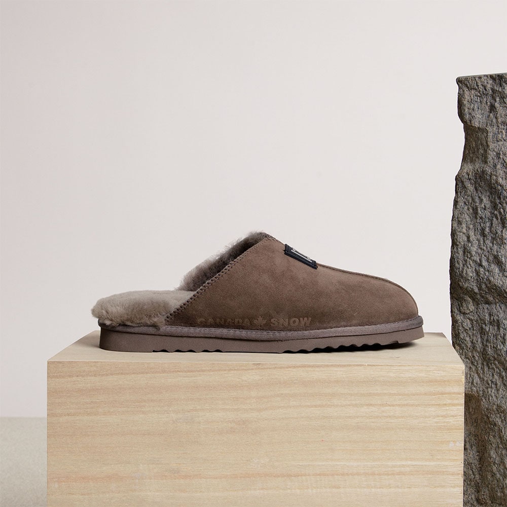 Edmonton Slippers Grey