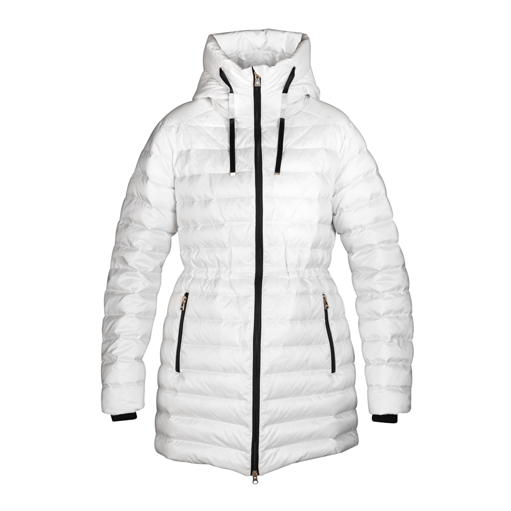 Leila Jacket Quilted White Canada Snow