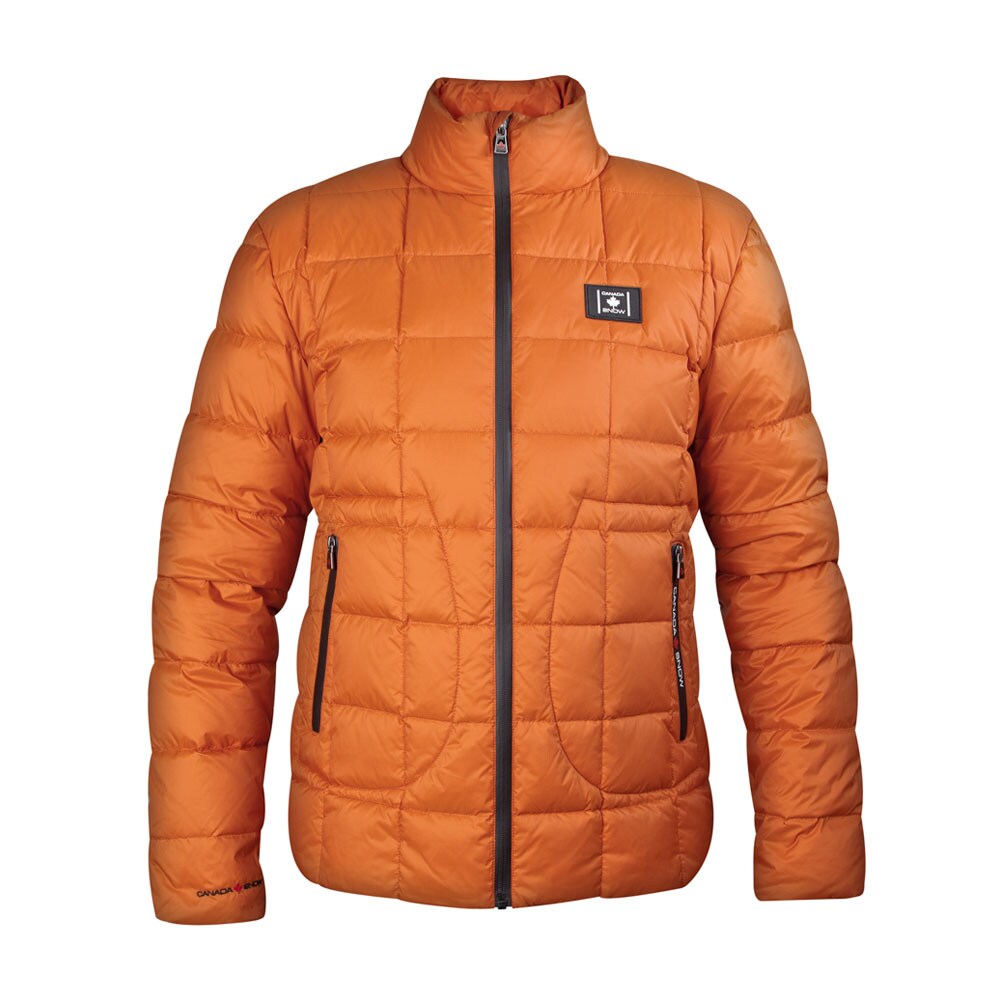 Isac Down Jacket Lightweight Orange Canada Snow