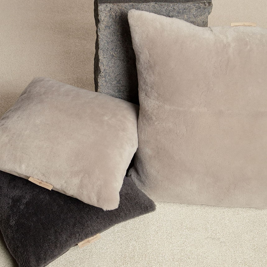 Vimy Sheepskin Cushion 60x60
