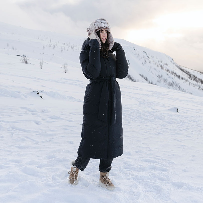 Aria Long Down Coat